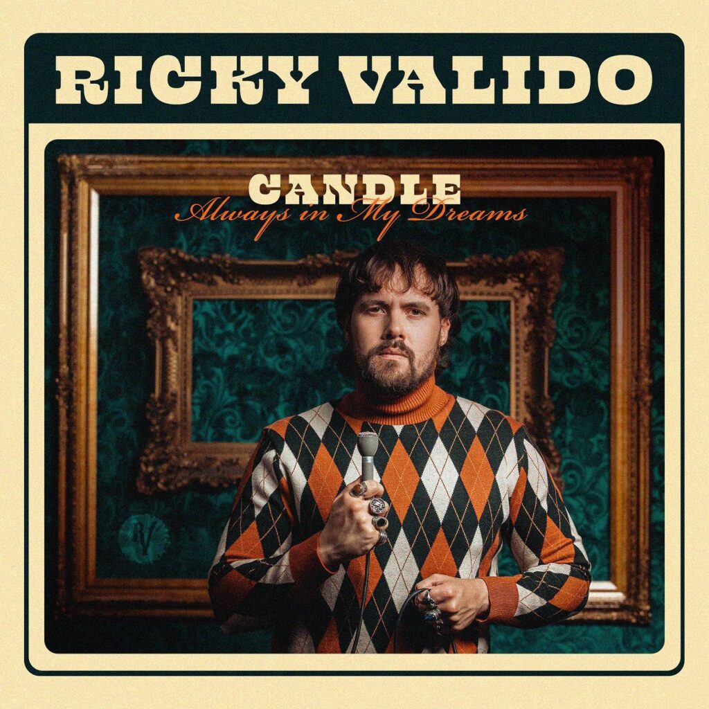 Ricky Valido album cover, "Candle"